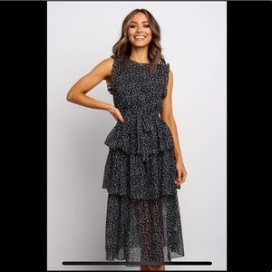 Alani Black Polka Dot Dress (XS-S)